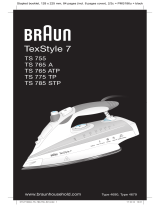 Braun TexStyle 7 Uživatelský manuál