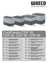 Waeco CoolFreeze CDF18, CDF26, CDF36, CDF46 Uživatelský manuál