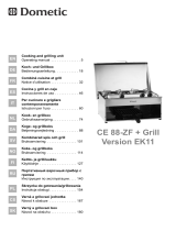 Dometic CE 88-FZ + Grill (Version EK11) Operativní instrukce