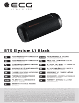 ECG BTS Elysium L1 Black Uživatelský manuál