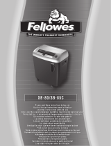 Fellowes Powershred SB-80 Uživatelský manuál