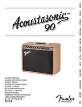 Fender  Acoustasonic™ 90 Uživatelský manuál
