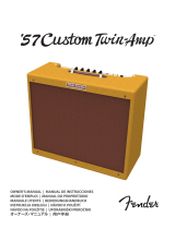 Fender '57 Custom Twin-Amp® Návod k obsluze