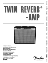 Fender '68 Custom Twin Reverb® Návod k obsluze