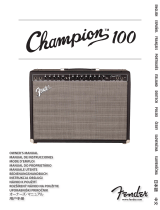 Fender Champion 100 Návod k obsluze