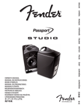 Fender Passport studio Návod k obsluze