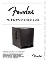 Fender PS-512 Powered Sub Návod k obsluze
