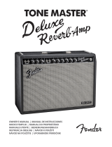 Fender Tone Master® Deluxe Reverb® Návod k obsluze