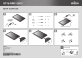 Fujitsu Stylistic Q572 Operativní instrukce