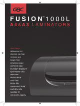 GBC Fusion 1000L A3 Uživatelský manuál