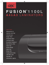 GBC Fusion 1100L A3 Uživatelský manuál