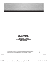 Hama 00106668 Uživatelský manuál