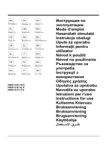 Hotpoint-Ariston HHVP 6.4F AL K Uživatelský manuál