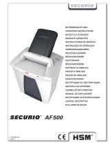 HSM Securio AF500 0.78 x 11mm Operativní instrukce