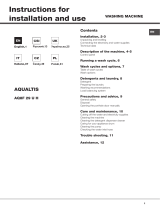 Indesit AQ8F 29 U H (EU) /1 Uživatelská příručka