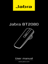 Jabra BT2080 Uživatelský manuál