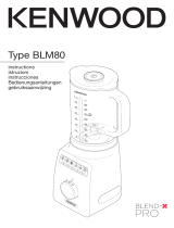 Kenwood BLM800 X Pro Blender Návod k obsluze