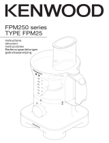 Kenwood FPM250 series Uživatelský manuál