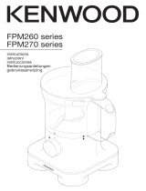 Kenwood FPM260 series Uživatelský manuál