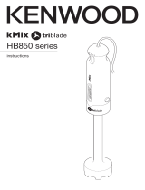 Kenwood HB850 series Návod k obsluze