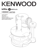 Kenwood kMix triblade HB890 series Návod k obsluze