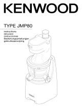 Kenwood JMP800 PureJuice Pro Návod k obsluze