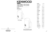 Kenwood ZJX650RD Návod k obsluze
