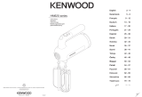 Kenwood HM620 series Uživatelský manuál