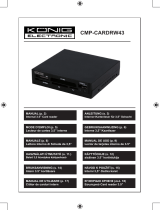 Konig Electronic CMP-CARDRW43 Uživatelský manuál