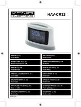 König HAV-CR32S Uživatelská příručka