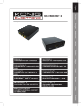 König KN-HDMICON10 Uživatelský manuál