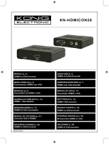 Konig Electronic KN-HDMICON26 Uživatelský manuál