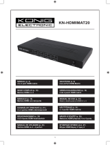 König KN-HDMIMAT20 Specifikace