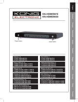 König KN-HDMISW20 Uživatelský manuál