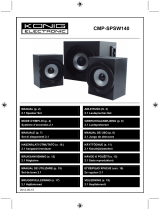 König Speaker Set 2.1 Specifikace