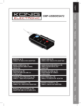 König USB 2.0 - IDE/SATA Uživatelský manuál