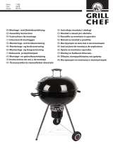 LANDMANN 53cm Kettle Charcoal BBQ Uživatelský manuál