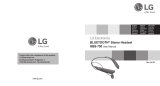 LG HBS-750-White Uživatelský manuál