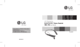 LG HBS-750 Uživatelský manuál