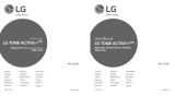 LG HBS-A100 Black Uživatelský manuál