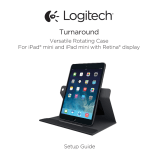 Logitech Turnaround Versatile rotating case for iPad mini instalační příručka