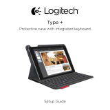 Logitech Type+ Protective case instalační příručka
