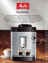 Melitta CAFFEO® Passione® Operativní instrukce