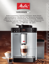 Melitta CAFFEO® Varianza® CSP EU Operativní instrukce