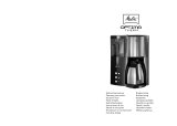 Melitta OPTIMA® Therm M818 Operativní instrukce