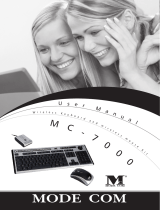 Modecom MC-7000 Uživatelský manuál