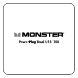 Monster Cable PowerPlug Dual USB 700 Uživatelská příručka