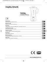 Morphy Richards Total Control Uživatelský manuál