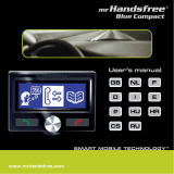Mr Handsfree Blue Compact Pro Uživatelský manuál
