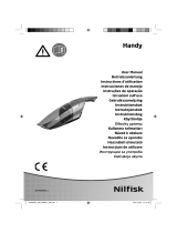 Nilfisk Handy Uživatelský manuál